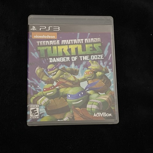 Sony Playstation 3 PS3 Teenage Mutant Ninja Turtles Danger of the Ooze Game CIB