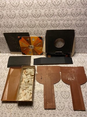 Barnabas Collins Dark Shadows Game pieces Parts Coffin skeletons Wheel vintage