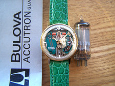 Accutron 214 10ct Gold plated 1974 N4 USA SPACEVIEW Tuning Fork rebuilt Great!