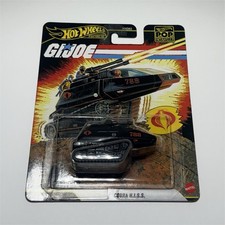 Hot Wheel Pop Culture American Fav GI Joe Cobra H.I.S.S. 1:64 Black Diecast Tank