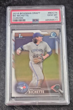 2016 Bowman Draft Bo Bichette Chrome Rookie  #BDC74 PSA10 - GEM MT