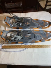 L L Bean ATLAS Peak SLS Pathfinder Snow Shoes 30” X 9” Aluminum Reactive Shoes