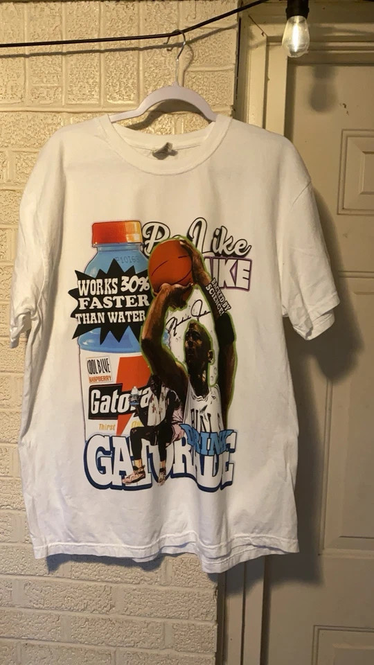 Vintage 90s Basketball Soda Ad Be Like Mike Style Graphic T-Shirt