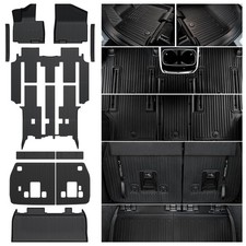 Floor Mats Set for 2022-2025 2026 Kia Carnival Gas Only , All Weather TPE Ba...