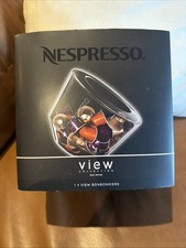Nespresso View Collection Bonbonniere Coffee Capsule Dispenser New in Box