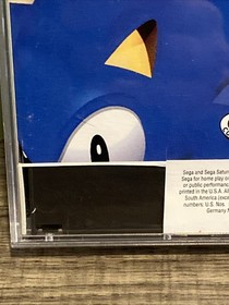 Sonic R (Sega Saturn) Complete w/ Manual- Tested