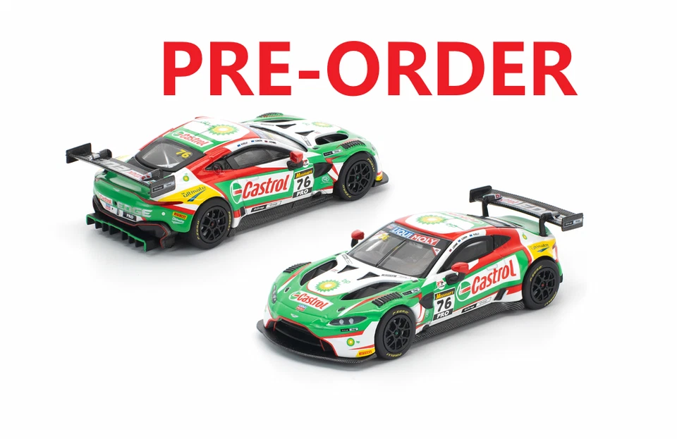 POP RACE (Pre-order) POPRACE 1/64 ASTON MARTIN VANTAGE GT3 BATHURST 12H 2020 Model Car