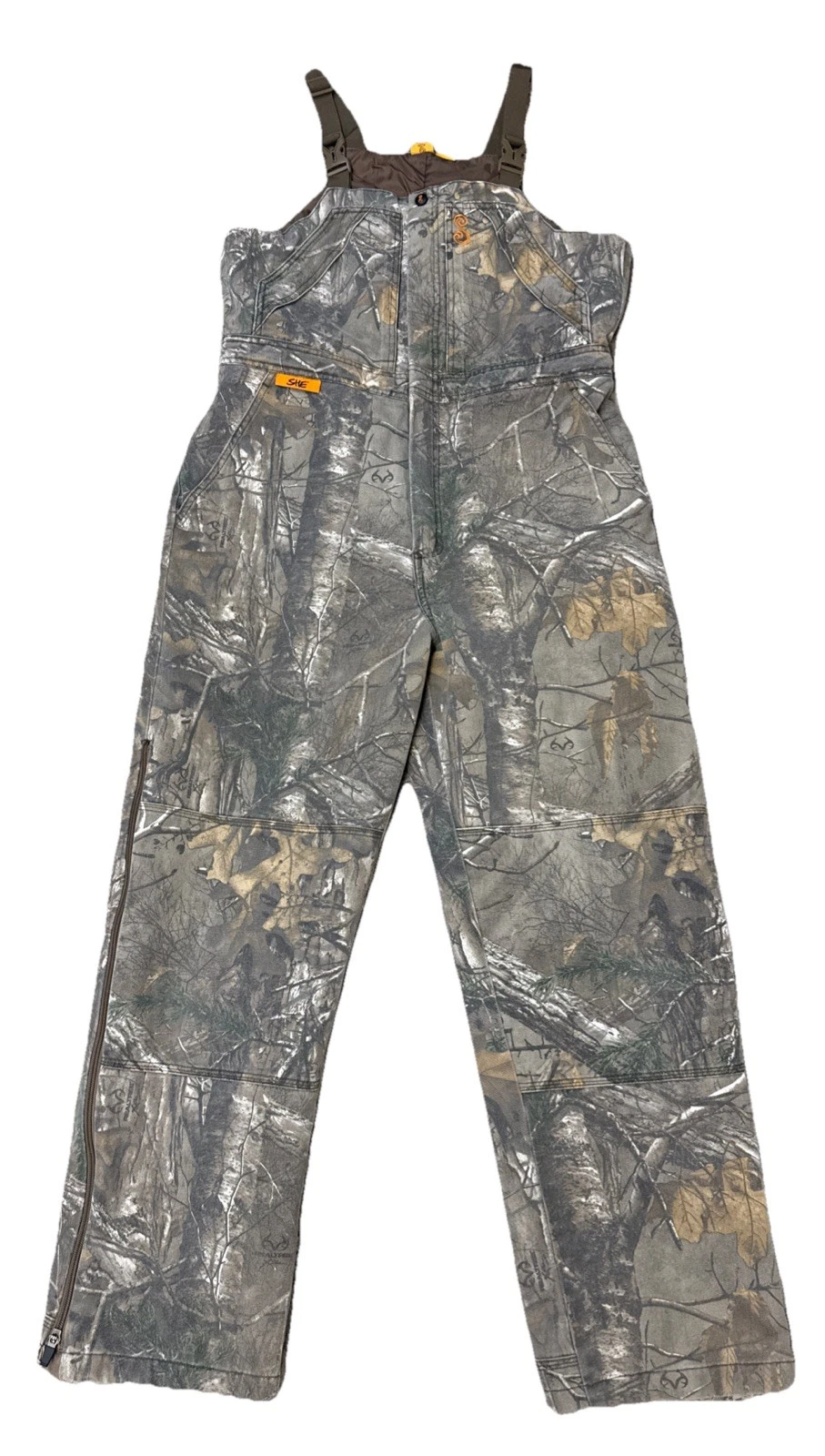 She Outdoor Camo Bib Women's LG Real Tree Hunting Overalls Double-Knee
Opens in a new window or tab