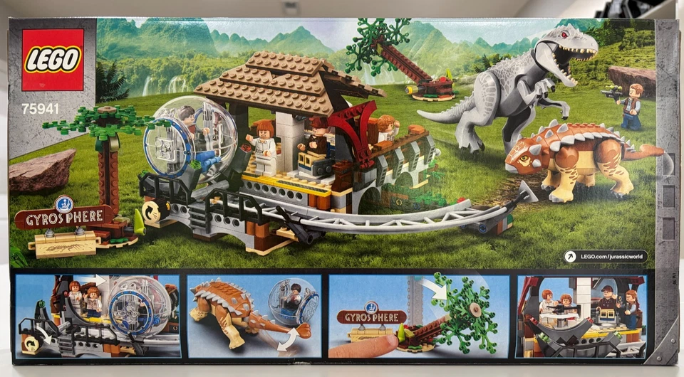 LEGO Jurassic World: Indominus Rex vs. Ankylosaurus (75941) - Image 2 of 4