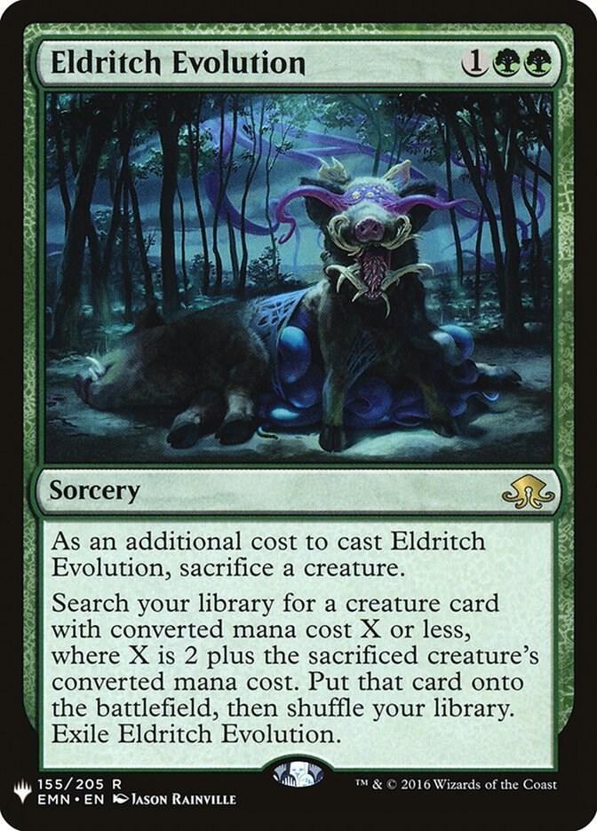 Eldritch Evolution 155 The List Reprints Magic: The Gathering