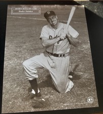 Sports Wall of Fame 1993 Duke Snider Brooklyn Dodgers Baseball Trading Card