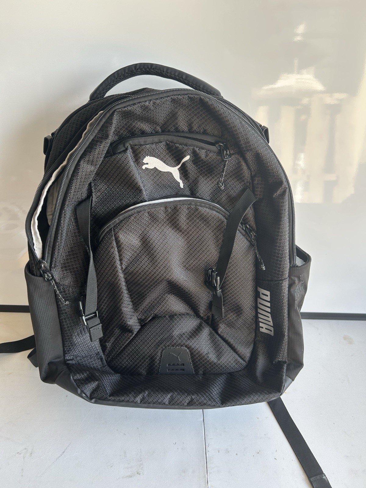 Puma Performance Backpack Black Preowned Excellent - image 1