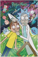Rick and Morty - Poster Watch - Eyes  Size: 24" x 36"  LAMINATED 