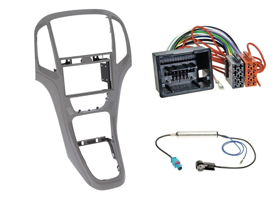 JVC USB Bluetooth MP3 DAB 2DIN Autoradio für Opel Astra J ab 09 Titangrau - Bild 3 von 4