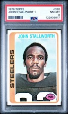 John Stallworth Cards, Rookie Cards & Autographed Memorabilia 8