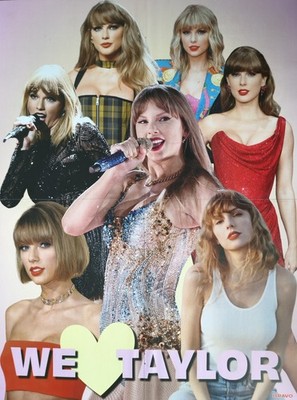 TAYLOR SWIFT - XL Poster 42x55cm - Fan Merch Eras Tour Plakat Sammlung Magazine