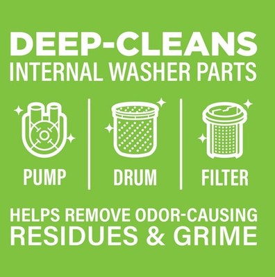 Affresh Washing Machine Cleaner, For Whirlpool, Maytag & Amana, - 6 Tablets