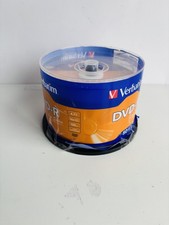 New Verbatim DVD-R Life Series 50 Pack 4.7GB 16x 120min Recordable Discs 97076