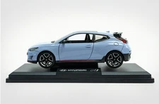 US Tariff Included] Hyundai Veloster N 1:38 Diecast Mini Car Performance Blue