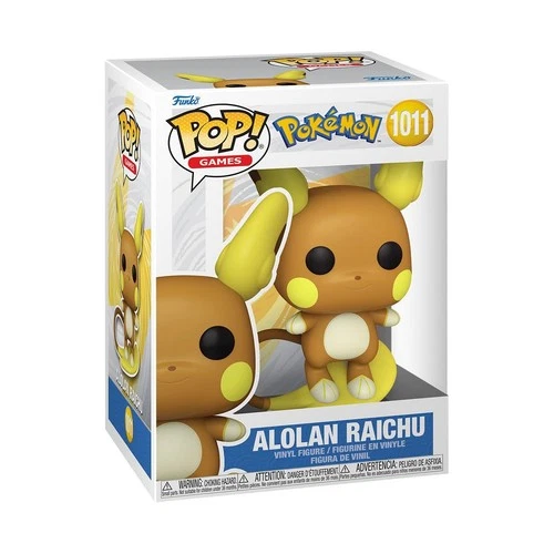 Funko Pop! Games: Pokemon - Raichu (Alolan) - Collectable Vinyl Figure - Gift Id