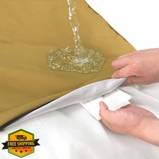 Sytopia Indestructible Waterproof Canvas Outdoor Dog Bed, 36-Inch Chew Proof ...