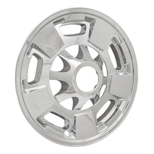 Coast to Coast International Wheel Skin Set, Chrome-Plated, 5-Spoke, 17-Inch,
