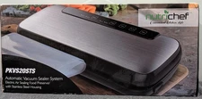 NutriChef PKVS20STS Vacuum Sealer - Silver