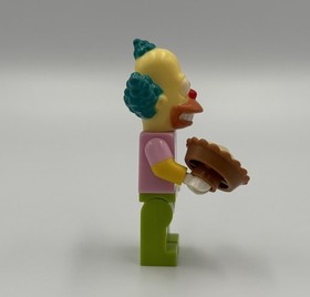 RARE Lego The Simpsons Toy Minifigure Lot- Itchy & Scratchy + Krusty the Clown