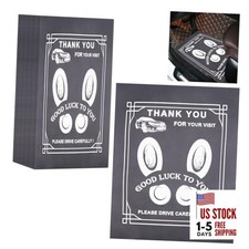 50PCS Grey Disposable Car Floor Mats 19.6x15.7 Inch, Universal Fit Automotive
