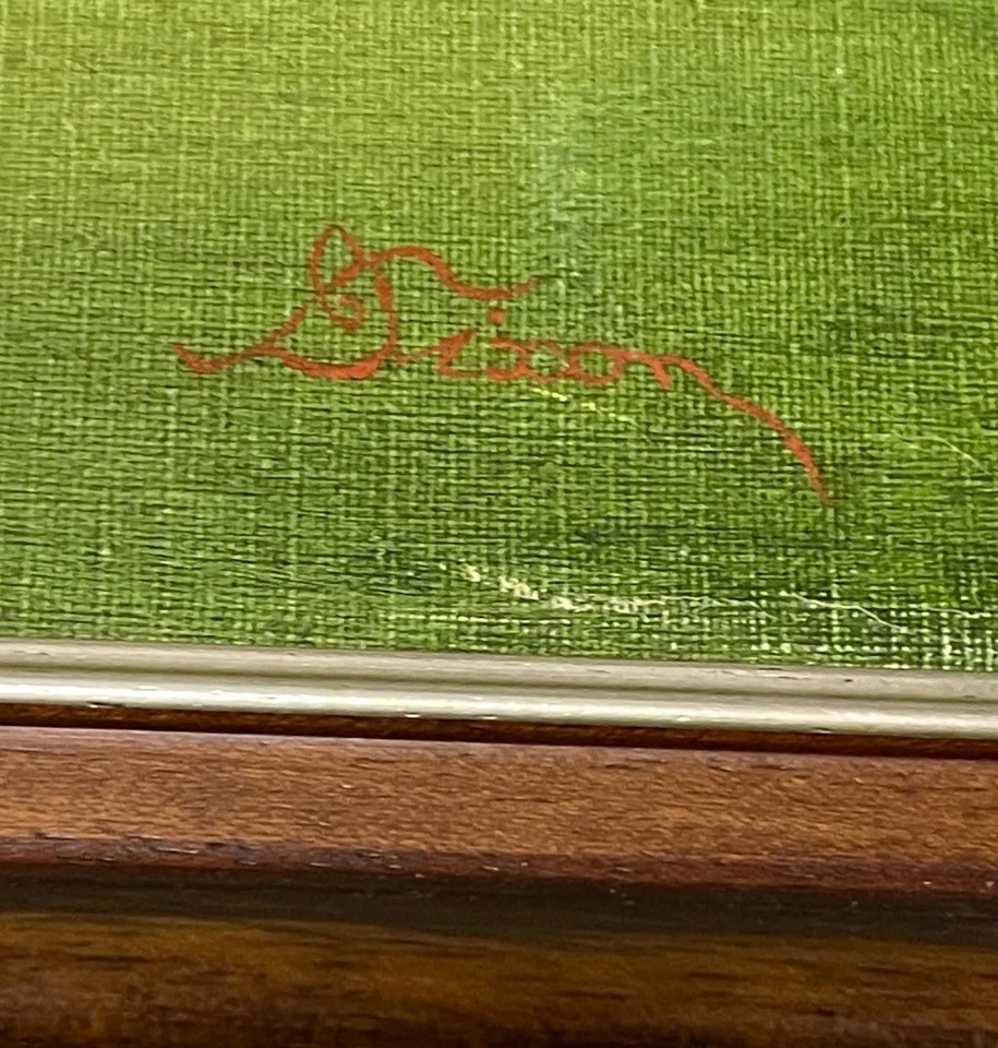 Vintage Horse Racing Watercolour Painting - Image 4 of 4