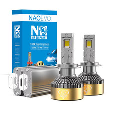 NAO H7 H11 H4 LED Headlights 260W 31200LM Canbus H9 HB3 9005 6000K H8 HB4 9006 H