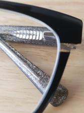 GX by GWEN STEFANI - GX106 BLACK GOLD SPARKLE - NEW Authentic EYEGLASSES