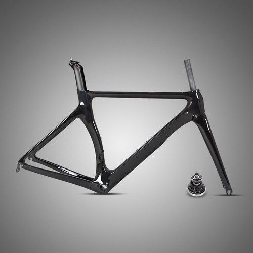 700*28C Full Carbon Fiber Road Bike Frameset with Rim Brake Bicycle Frame - Picture 8 of 23