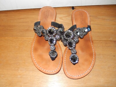 MYSTIQUE   SANDALE SANDALETTE  GR. 39 / 6  LEDER   TOP