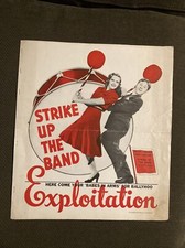 Strike Up The Band    - Original Movie Exploitation Book - Judy Garland