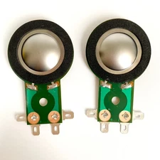 2 Aftermarket 1" Titanium Diaphragm for EDEN E2700 Horn Tweeter Driver 8Ω