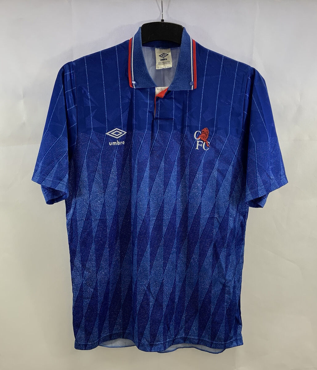 Chelsea Home Football Shirt 1989/91 Adults Medium Umbro F640 Chelsea Home Football Shirt 1989/91 Adults Medium Umbro F640