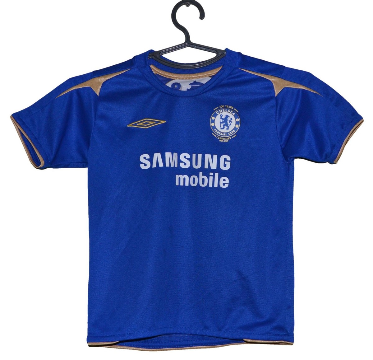 CHELSEA 2005/2006 CENTENARY HOME FOOTBALL SHIRT JERSEY UMBRO