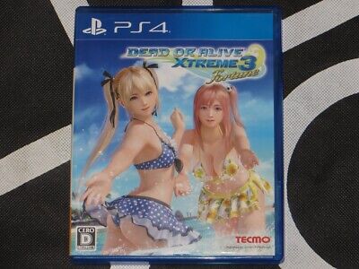 Playstation 4 Ps4 Import Dead Or Alive Xtreme 3 Fortune Japan Japanese Language Ebay