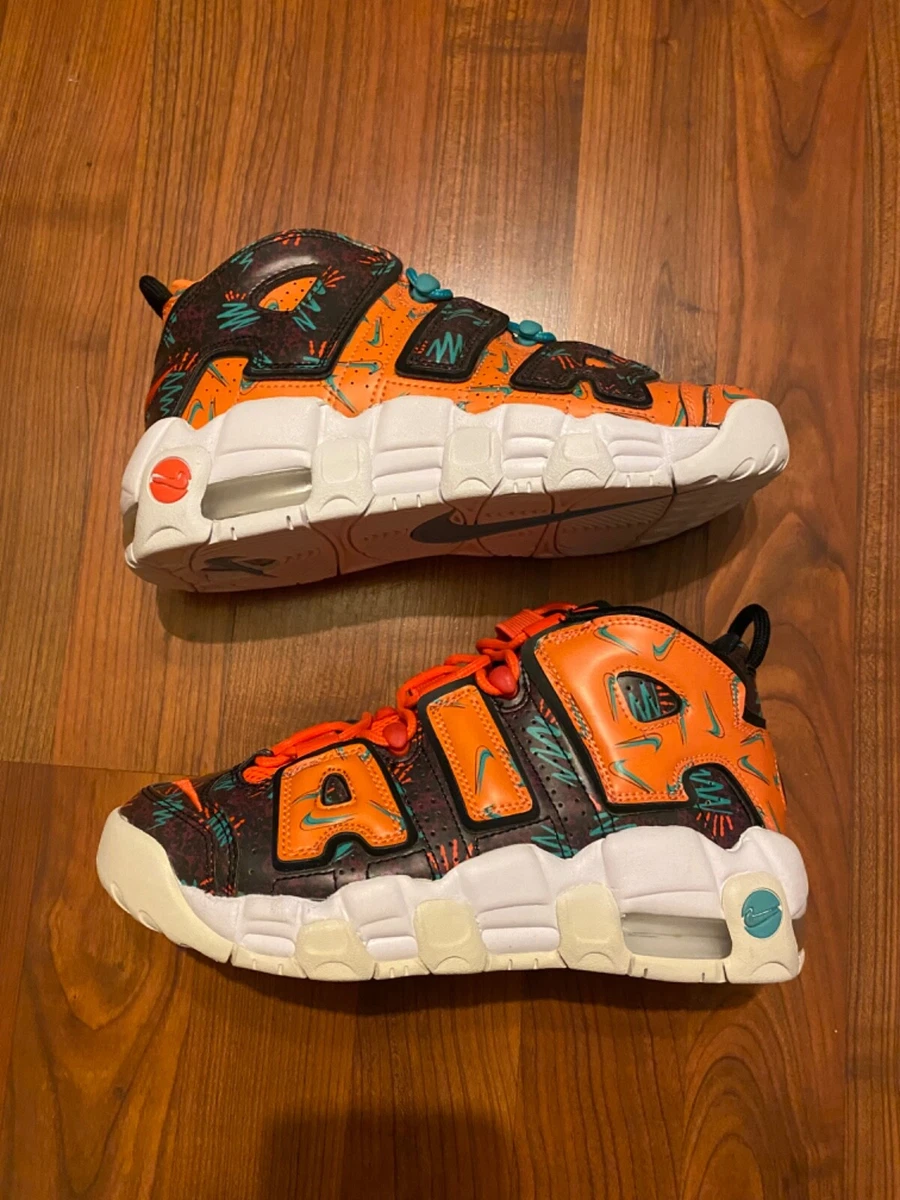 NEW Nike More Uptempo What The 90s Multicolor Pippen RARE AT3408