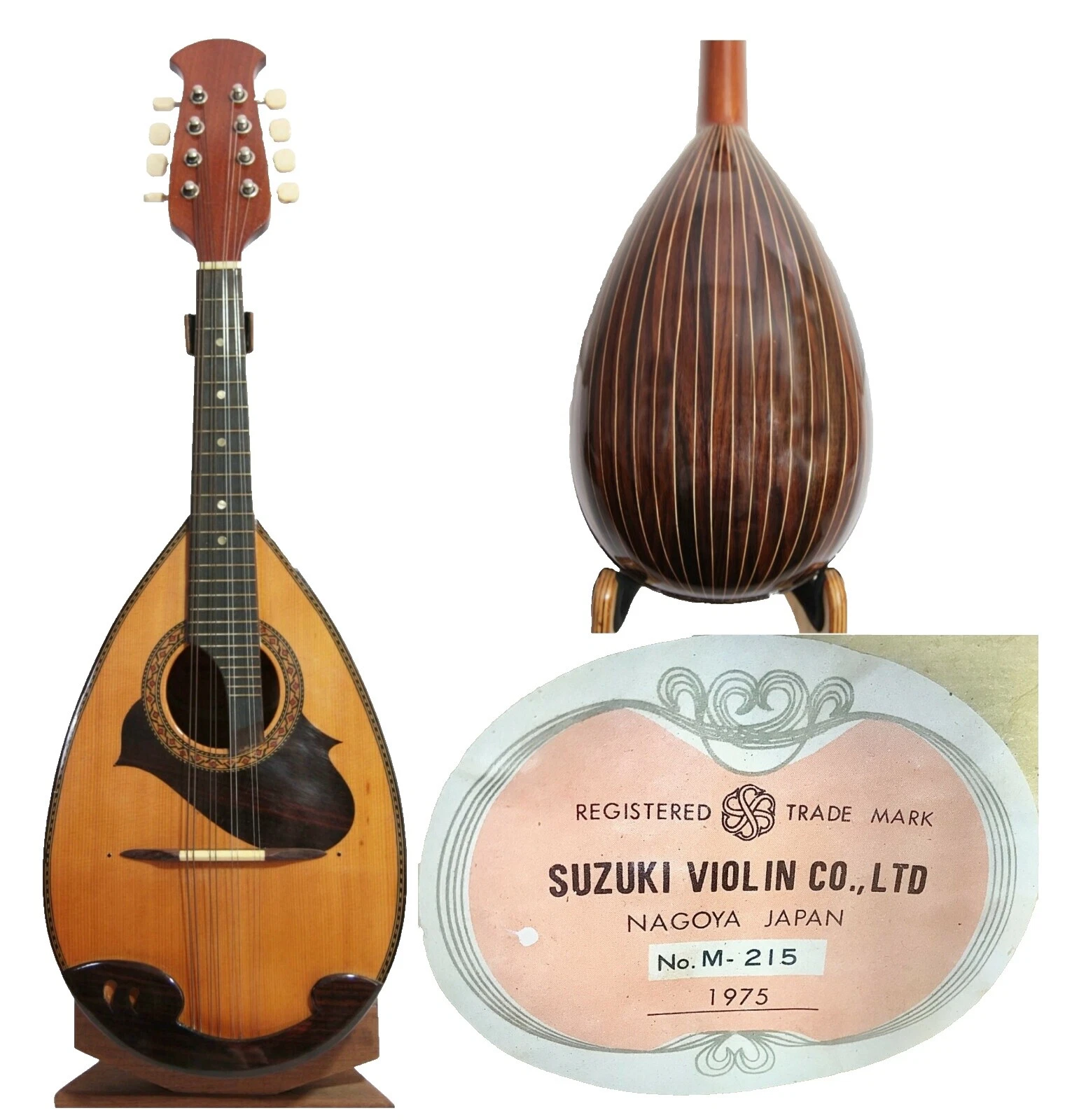 Tapa de Abeto Suzuki mandolinas