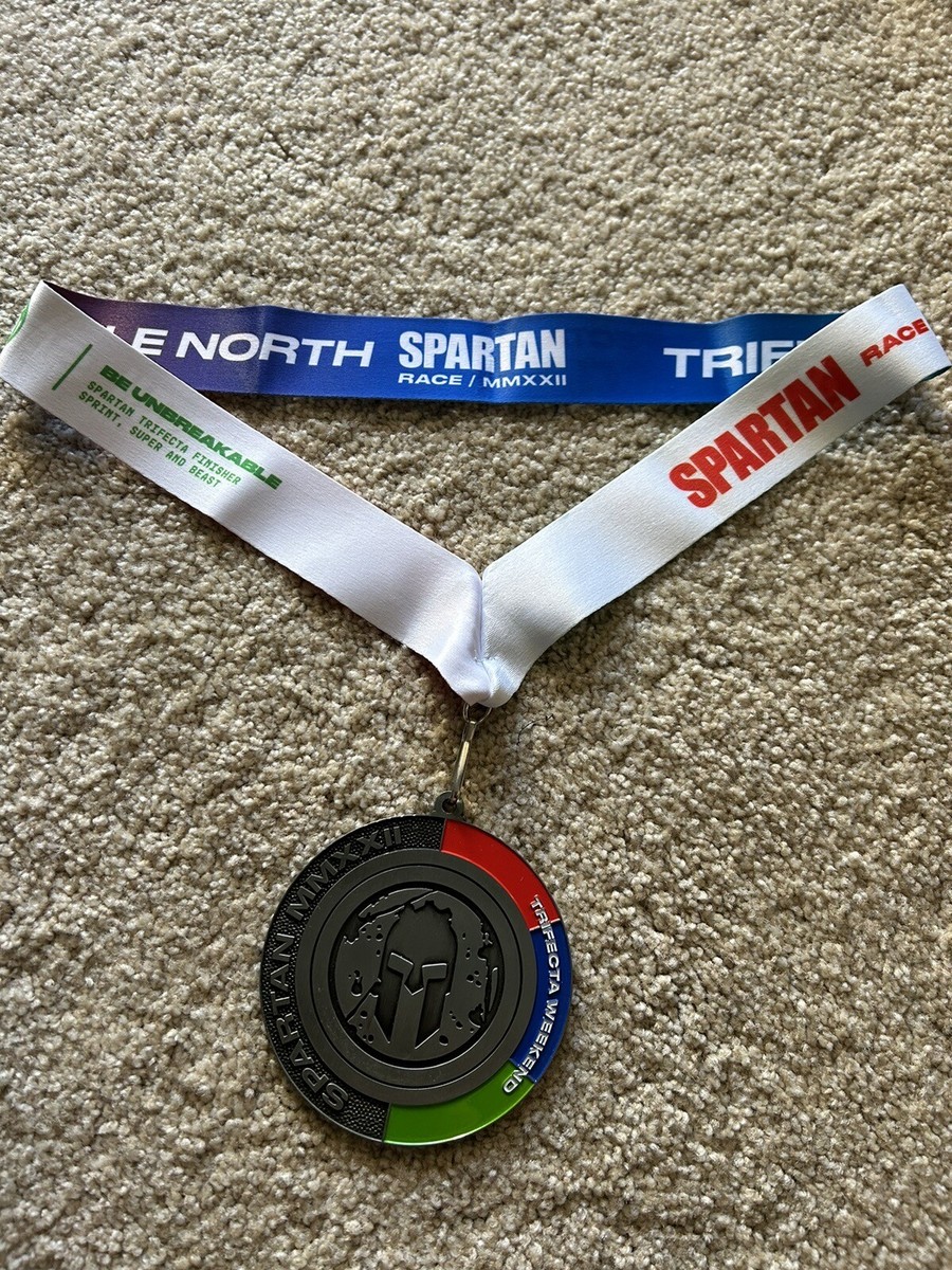 2022 Spartan Race Finisher Medal Trifecta Weekend Seattle