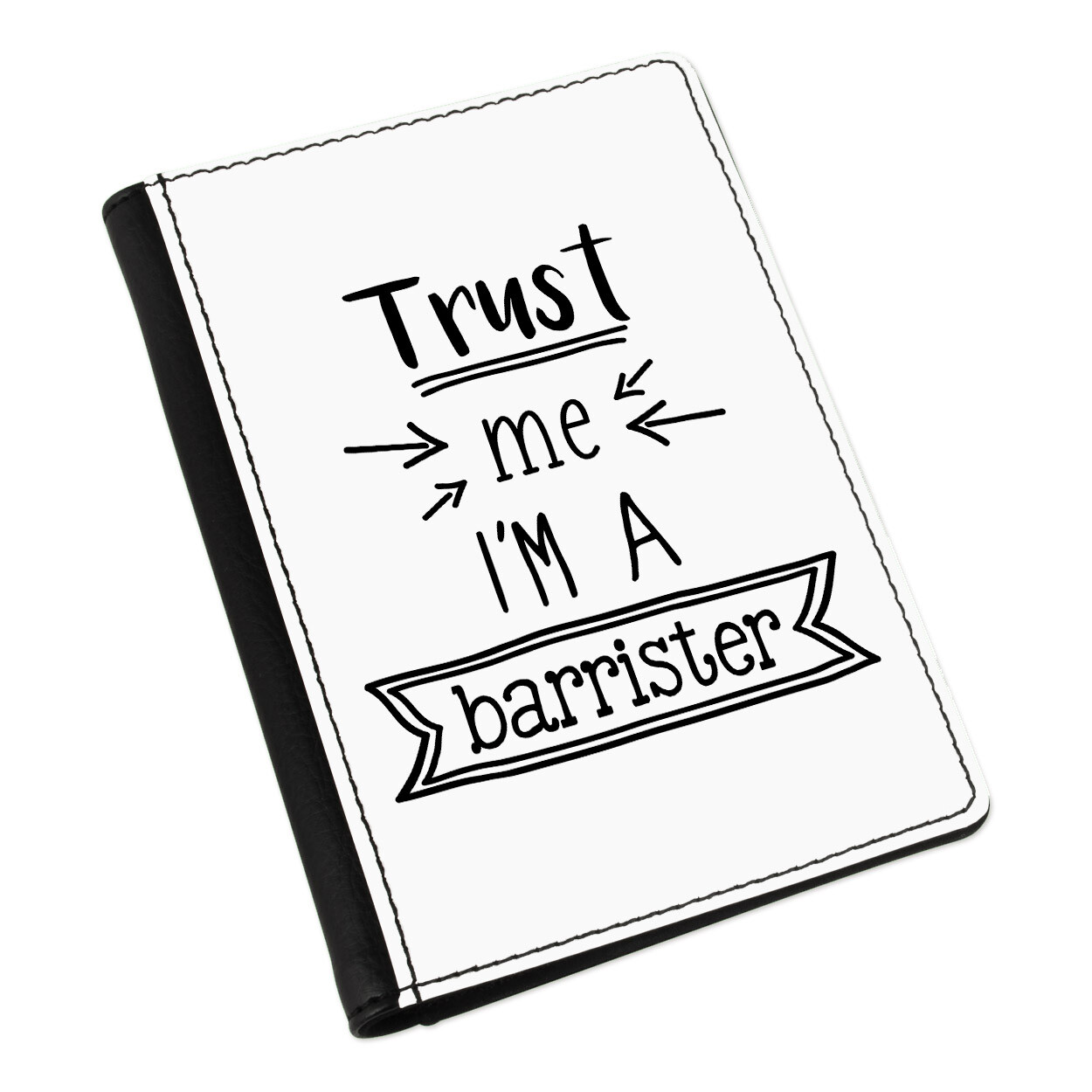 Fidati Me I'M A Barrister Custodia Passaporto Cover Divertente Best Awesome Law