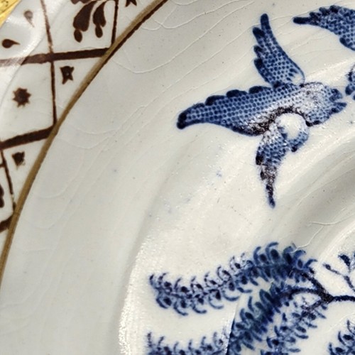 Booths Real Old Willow Tea Saucers (4) A8025 Made in England Blue White - Picture 9 of 24