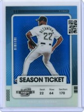 2021 CONTENDERS BASEBALL SANDY ALCANTARA BLUE OPTIC PRIZM 22/99 MARLINS