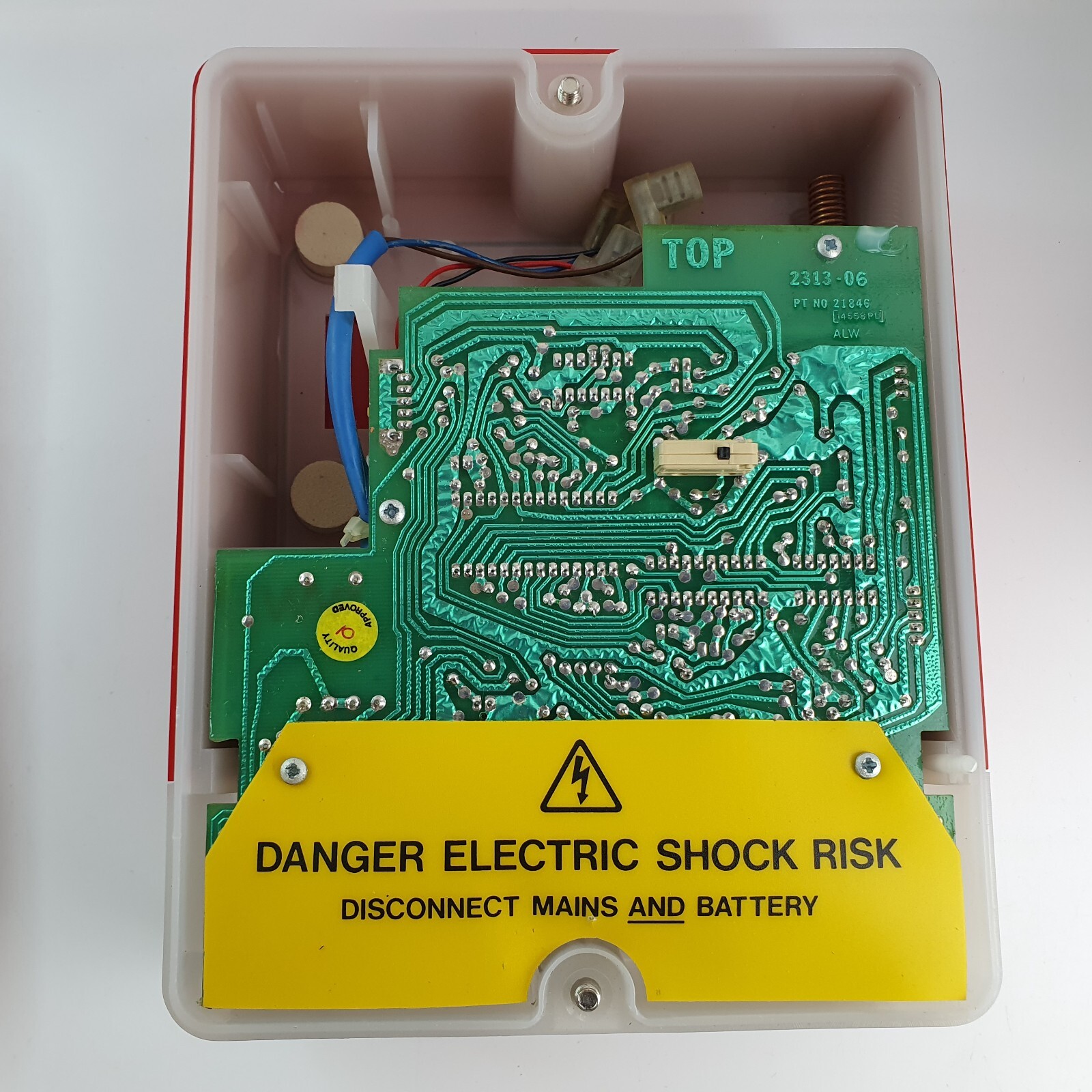 Vintage Superswitch External Siren Burglar Alarm Bell Box Sounder 6160