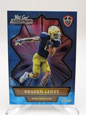 2021 Wild Card Alumination NIL Collegiate Edition - Braden Lenzy