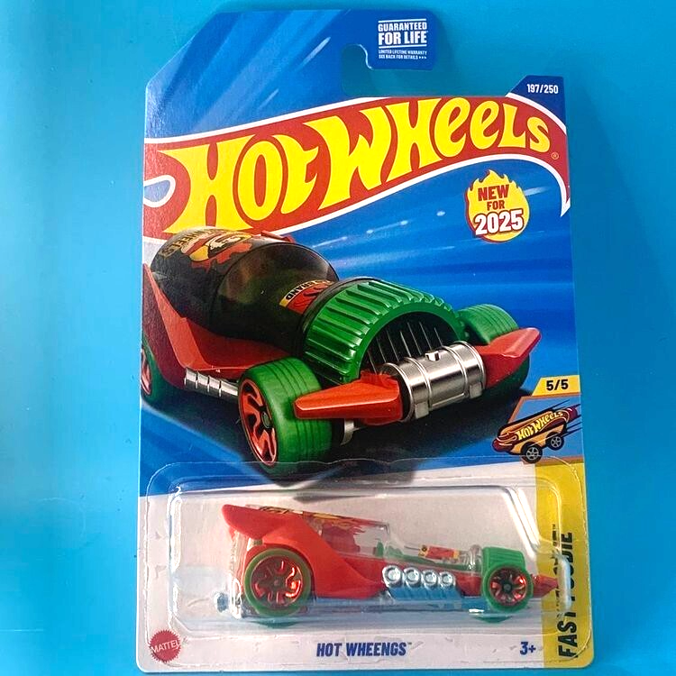 HOT WHEELS 2025 HOT WHEENGS RED 197/250 HYW42 FAST FOODIE NEW