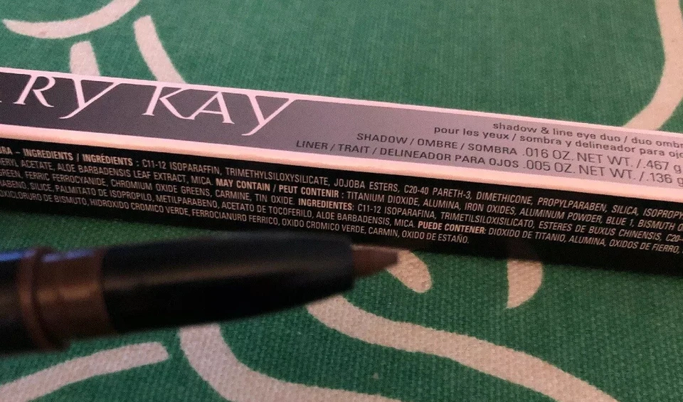 Mary Kay Eyeshadow & Eye Duo Brushed Copper/Cuivre Brosse Discontinued New - Image 3 of 3