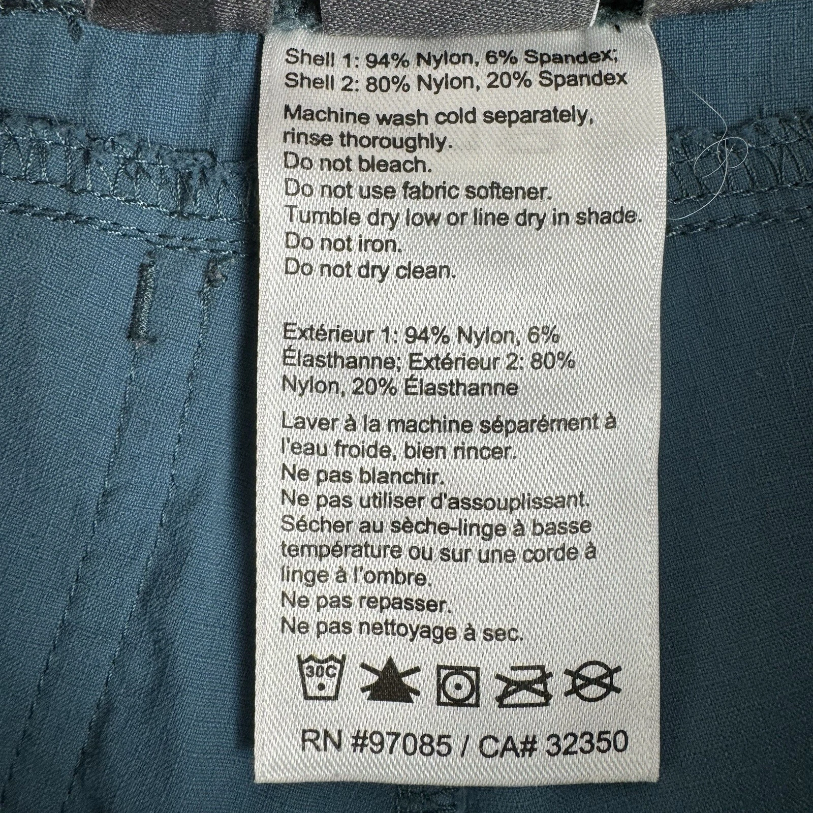 outdoor-research zendo nylon stretch shorts